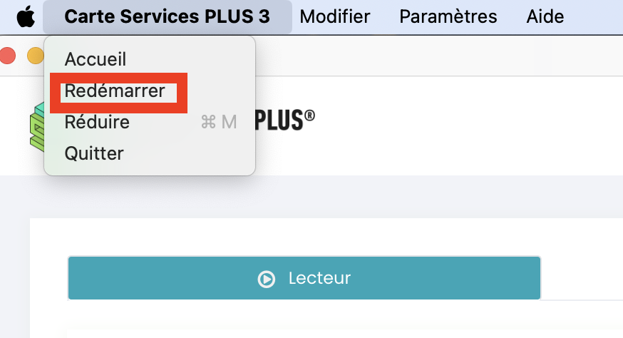 Parametrage lecteur 3